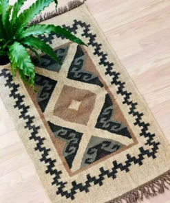 Amante Marketplace Kilim Jute Rug No. 4 Home Goods