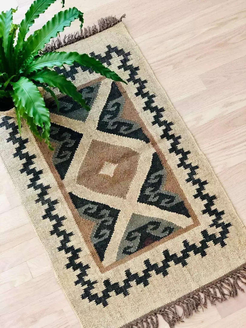 Amante Marketplace Kilim Jute Rug No. 4 Home Goods 1 Amante Marketplace Kilim Jute Rug No. 4 Home Goods