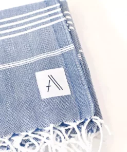 Amante Marketplace Teleios Turkish Towel - Navy