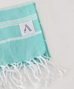 Amante Marketplace Teleios Turkish Towel - Mint Home Goods
