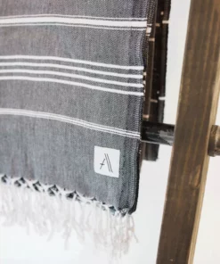 Amante Marketplace Teleios Turkish Towels - Black