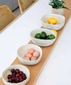 Korissa Home Goods Amari Round Bowl Set - Black