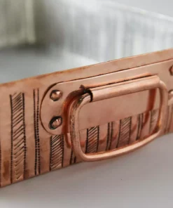 Amoretti Brothers Engraved Recycled Copper Roasting Pan Home Goods