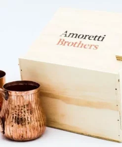 Amoretti Brothers Recycled Copper Mug Set