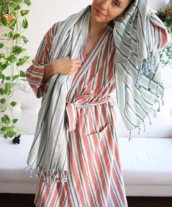 Anatolico Terra Unisex Turkish Robe