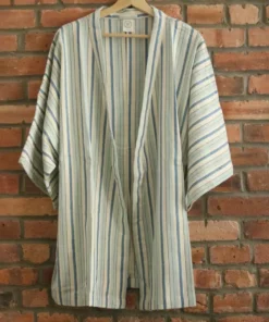 Anatolico Home Goods Sky Short Turkish Robe