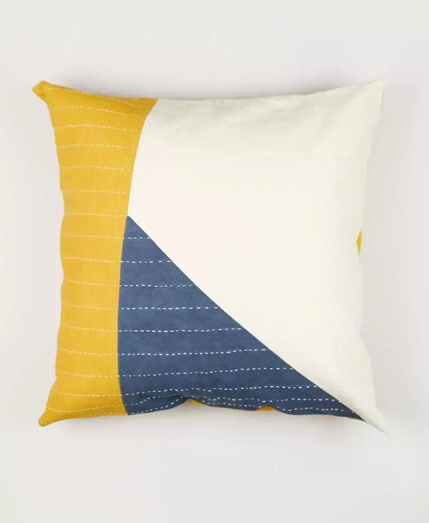 Anchal Asha Medium Colorblock Throw Pillow Home Goods 1 Anchal Asha Medium Colorblock Throw Pillow Home Goods