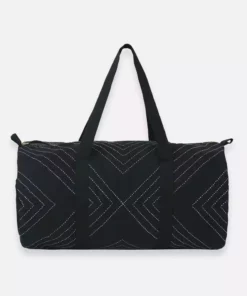 Anchal Arrow Stitch Weekender Bag