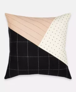 Anchal Saral Colorblock Throw Pillow