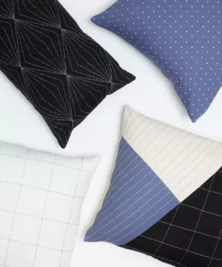 Anchal Home Goods Naari Colorblock Throw Pillow