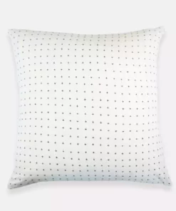 Anchal Cross Stitch Euro Throw Pillow - Bone Home Goods
