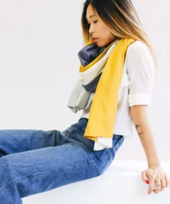 Anchal Asha Colorblock Scarf 8 Anchal Asha Colorblock Scarf