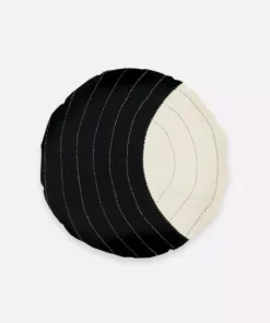 Anchal Crescent Throw Pillow - Charcoal Home Goods