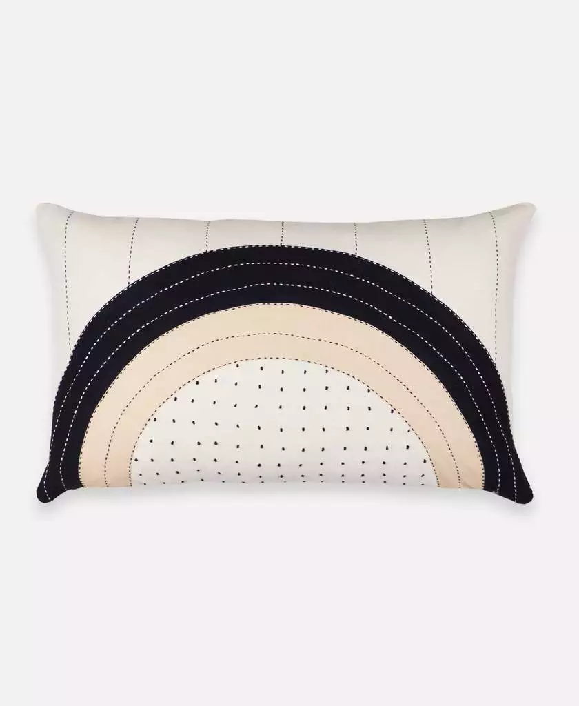 Anchal Eclipse Dot Lumbar Pillow 1 Anchal Eclipse Dot Lumbar Pillow