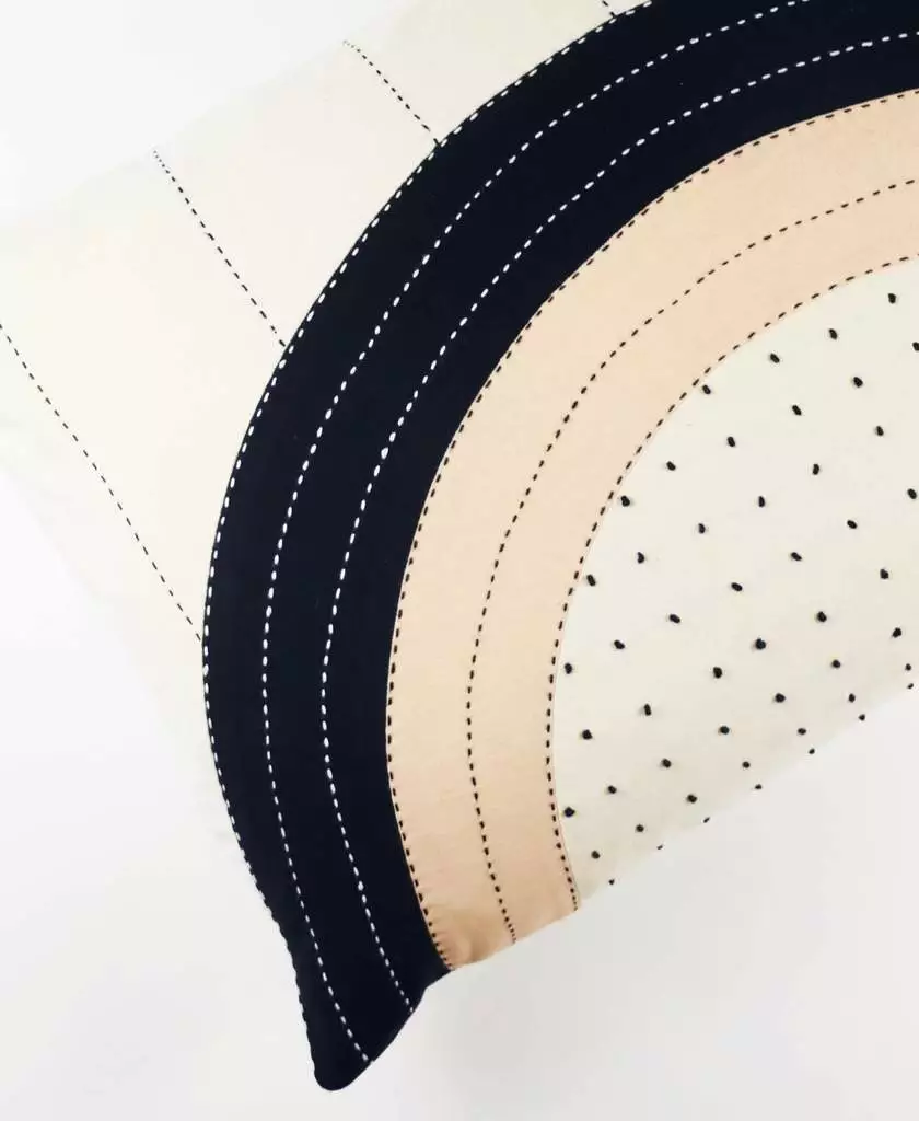 Anchal Eclipse Dot Lumbar Pillow 4 Anchal Eclipse Dot Lumbar Pillow