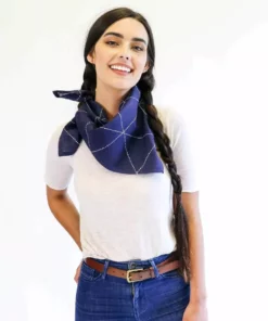 Anchal Graph Bandana - Navy
