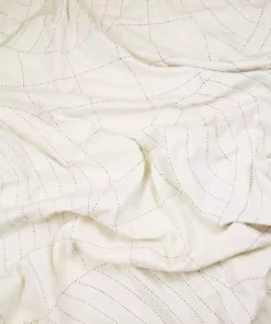 Anchal Crescent Lattice Quilt - Sand