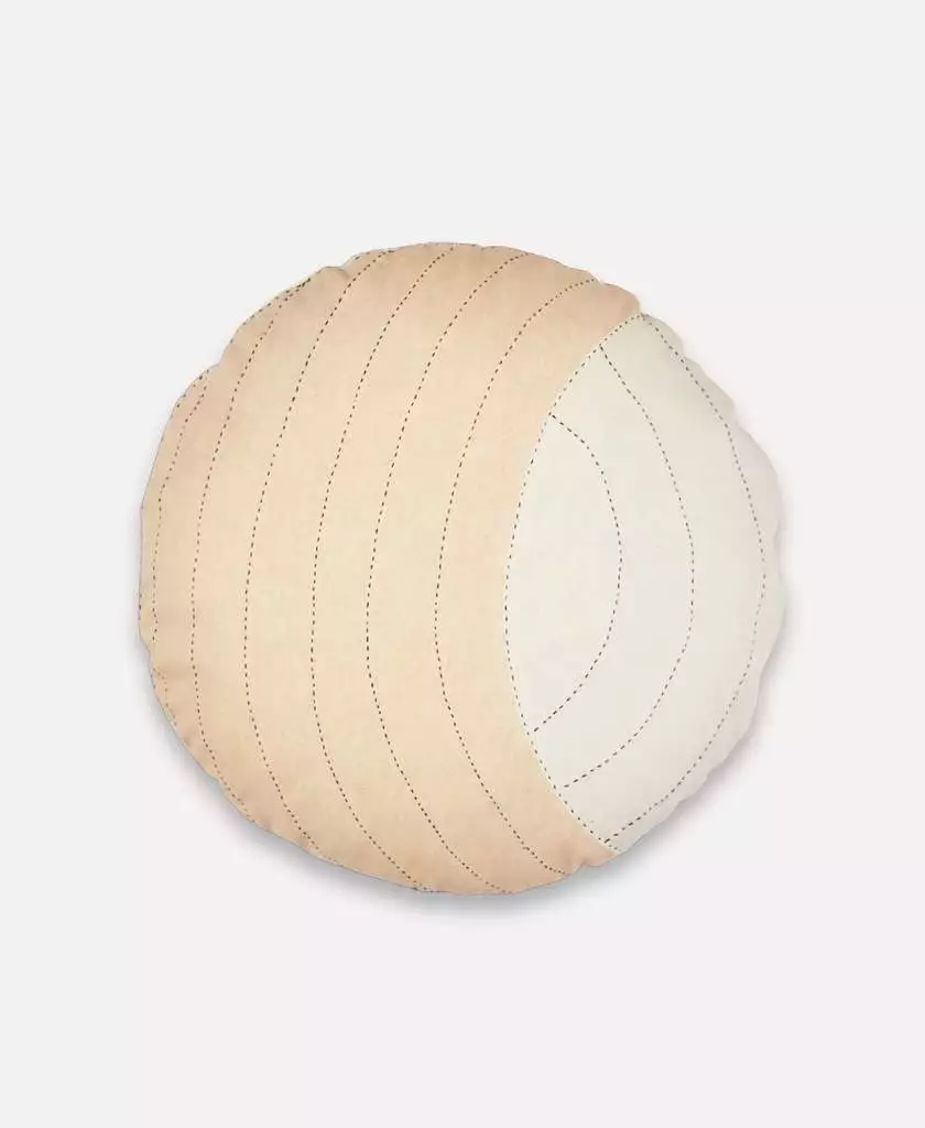 Anchal Crescent Throw Pillow - Ivory Home Goods 1 Anchal Crescent Throw Pillow - Ivory Home Goods