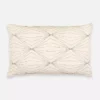 Anchal Home Goods Prism Lumbar Pillow - Bone