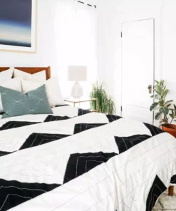 Anchal Home Goods Prism Lumbar Pillow - Spruce