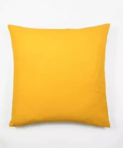 Anchal Prism Throw Pillow - Mustard