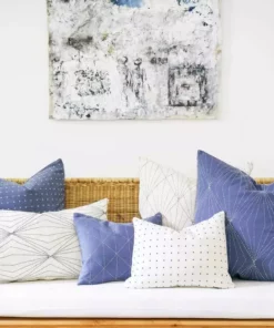 Anchal Home Goods Prism Throw Pillow - Slate