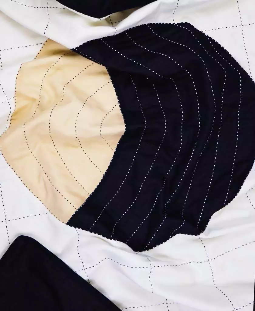 Anchal Home Goods Small Crescent Lattice Throw Quilt 7 Anchal Home Goods Small Crescent Lattice Throw Quilt