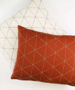 Anchal Graph Small Throw Pillow - Rust Best Sellers