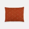Anchal Graph Small Throw Pillow - Rust Best Sellers