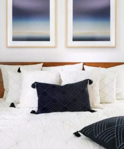 Anchal Tilt Lumbar Pillow - Charcoal