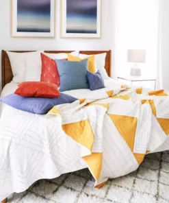 Anchal Home Goods Tilt Quilt Bedding