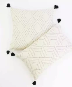 Anchal Tilt Throw Pillow - Bone Home Goods