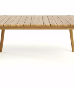Masaya & Co. Apanas Slatted Top Outdoor Dining Table Furniture