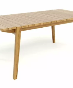 Masaya & Co. Apanas Slatted Top Outdoor Dining Table Furniture