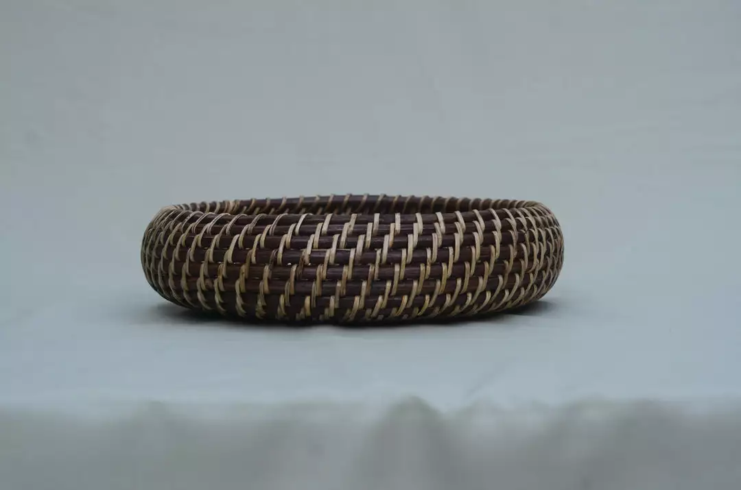 Amara Apple Rattan Bowl 5 Amara Apple Rattan Bowl