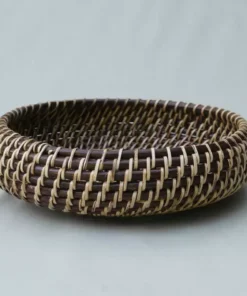 Amara Apple Rattan Bowl 14 Amara Apple Rattan Bowl