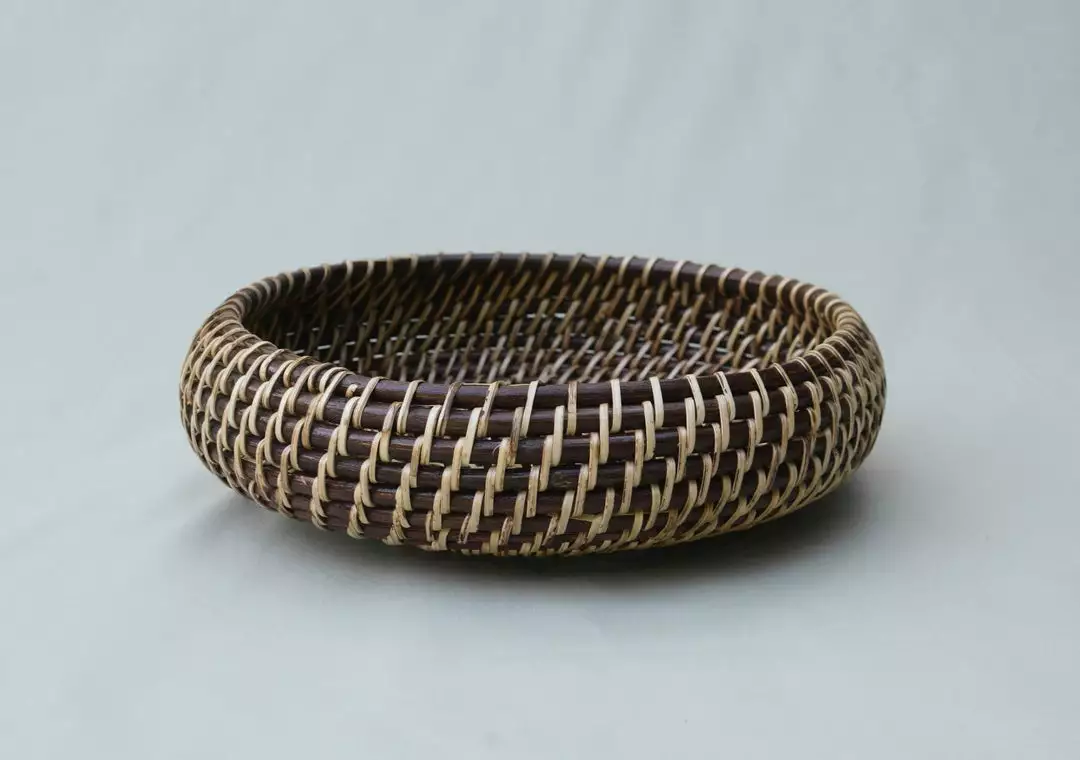 Amara Apple Rattan Bowl 7 Amara Apple Rattan Bowl