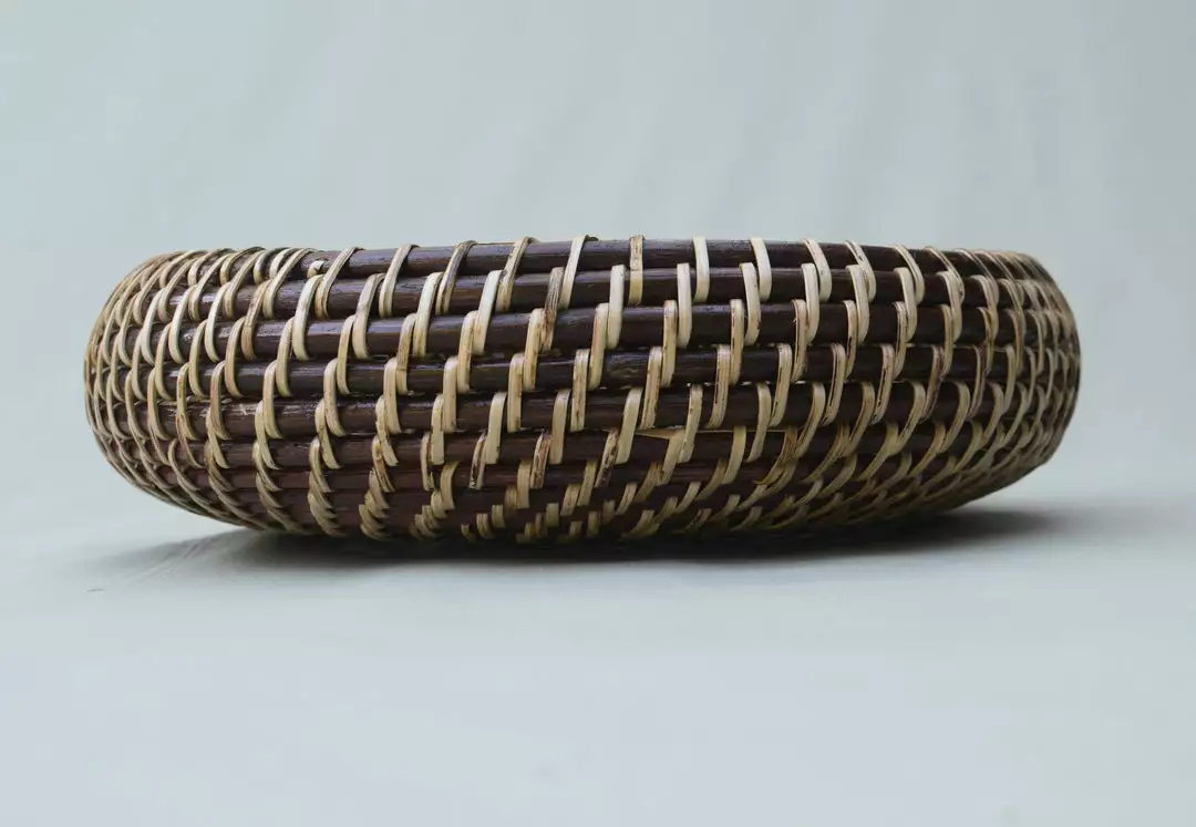 Amara Apple Rattan Bowl 3 Amara Apple Rattan Bowl