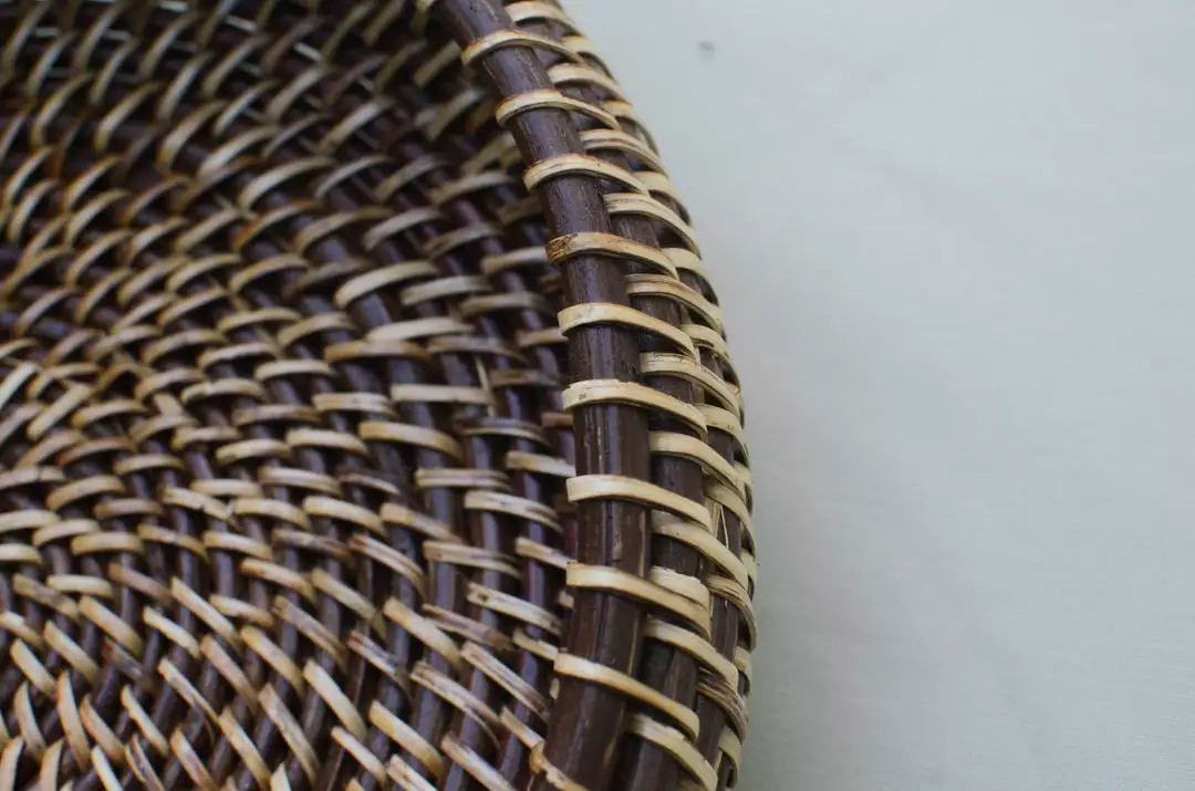 Amara Apple Rattan Bowl 6 Amara Apple Rattan Bowl