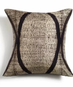 Studio Variously Home Goods Arc Silk Throw Pillow - Black