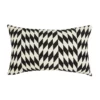 Archive New York Home Goods Almolonga Lumbar Pillow - Black Diamond