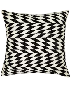 Archive New York Home Goods Almolonga Throw Pillow - Black Diamond