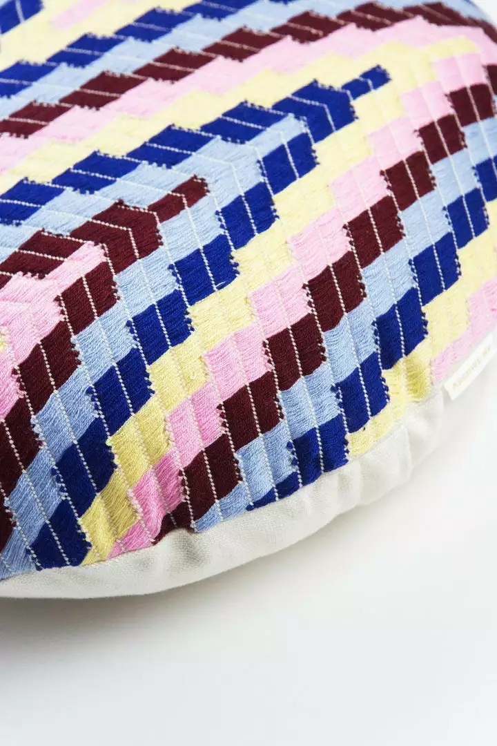 Archive New York Almolonga Throw Pillow - Multi Color 3 Archive New York Almolonga Throw Pillow - Multi Color