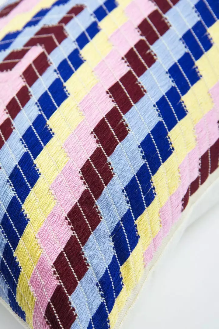 Archive New York Almolonga Throw Pillow - Multi Color 3 Archive New York Almolonga Throw Pillow - Multi Color