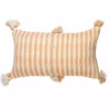 Archive New York Antigua Lumbar Pillow - Peach Striped