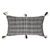 Archive New York Antigua Lumbar Pillow - Black + White