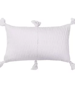 Archive New York Antigua Lumbar Pillow - Bright White Home Goods
