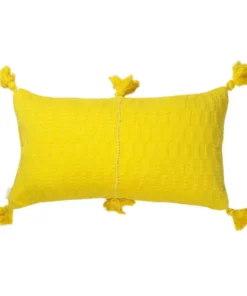 Archive New York Home Goods Antigua Lumbar Pillow - Bright Yellow
