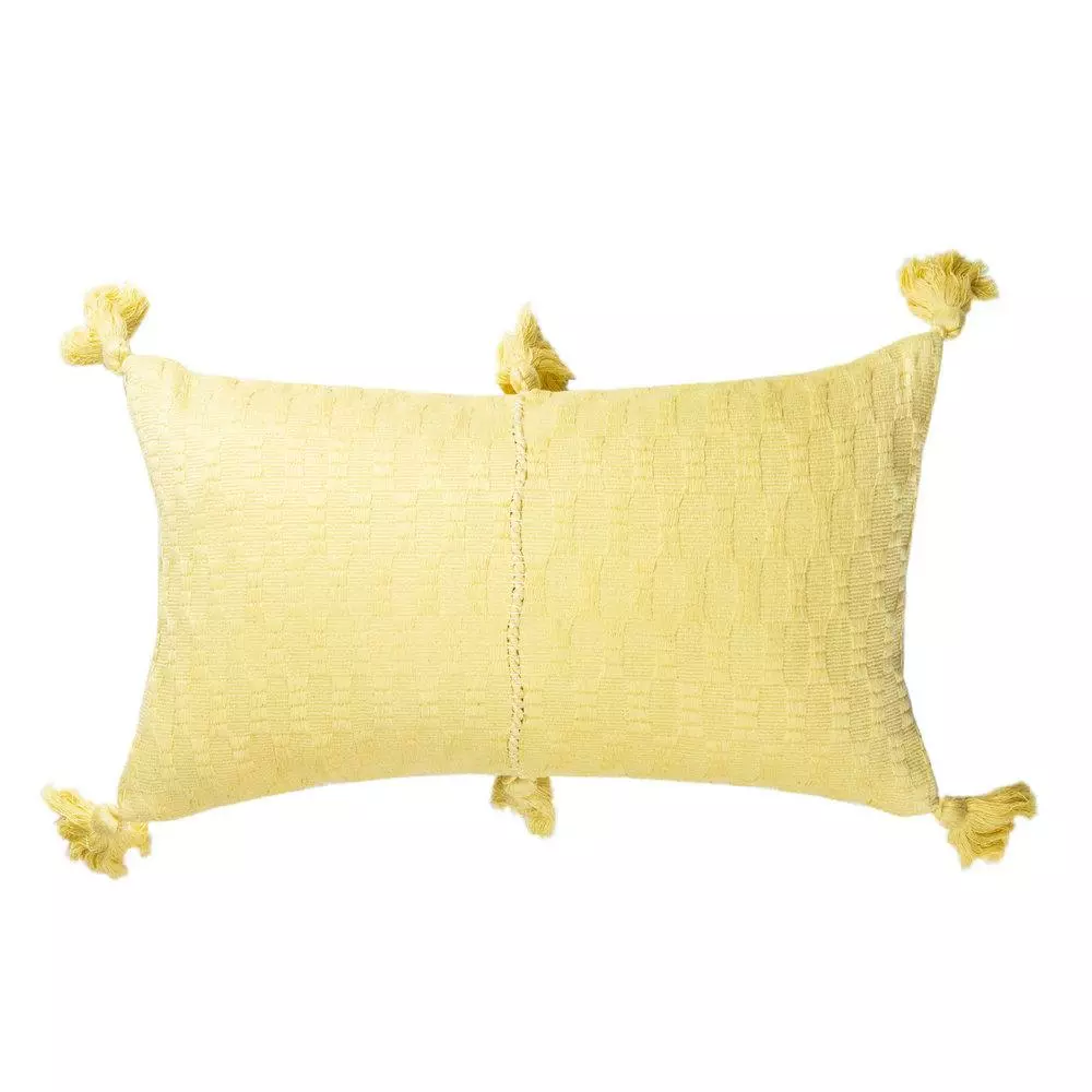 Archive New York Home Goods Antigua Lumbar Pillow - Butter Yellow 1 Archive New York Home Goods Antigua Lumbar Pillow - Butter Yellow