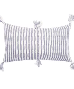 Archive New York Home Goods Antigua Lumbar Pillow - Cool Gray